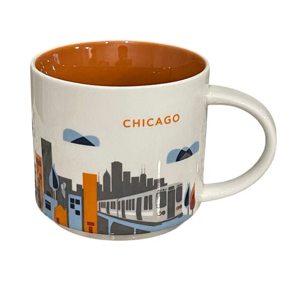 Starbucks You Are Here Chicago Collector's Mug - Picture 1 of 5